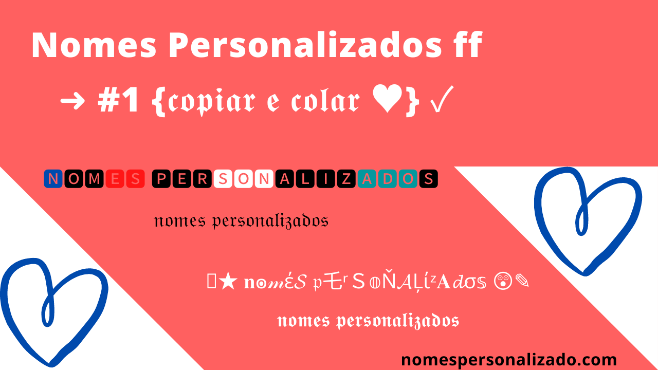 Nomes Personalizados